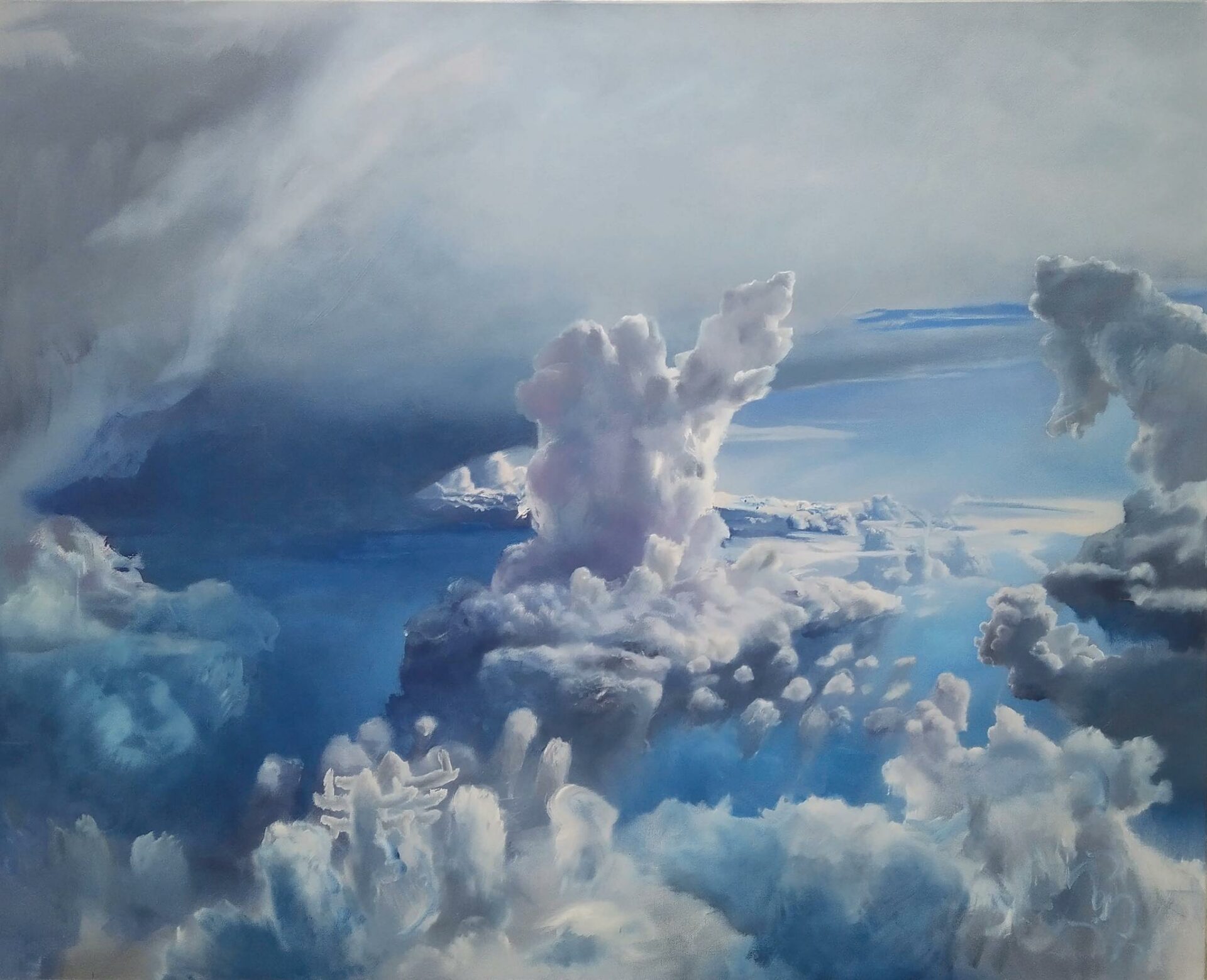 Wolkenübung